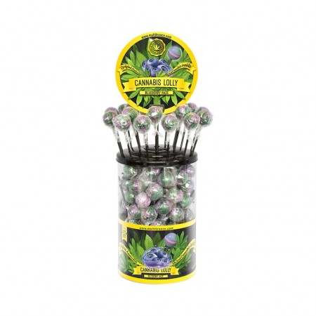 Multitrance Cannabis Blueberry Haze Lollies 17g